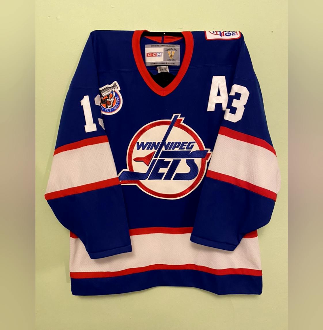 Selanne winnipeg online jets jersey